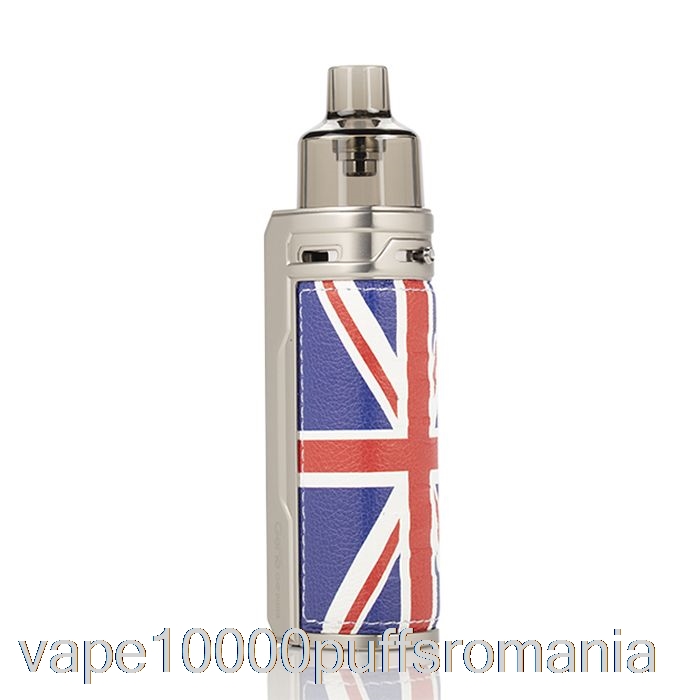 Vape Romania Voopoo Drag S 60w Pod Mod Kit Silver Knight